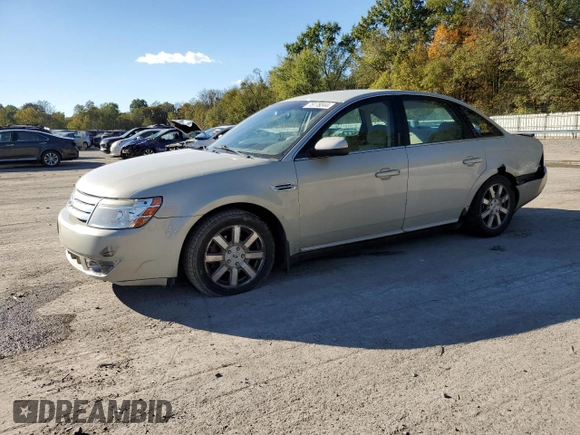 2008 Ford Taurus SEL with VIN 1FAHP24W98G130604, listed as a Copart auction lot 75178344 with 104,926 mi miles and Salvage Title. Bid and sale history available at carsss.com. Image 1.