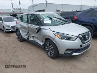 2018 Nissan Kicks SV with VIN 3N1CP5CU3JL513965, listed as a IAAI auction lot 41899403 with 22,086 mi miles and . Bid and sale history available at DreamBid. Image 1.