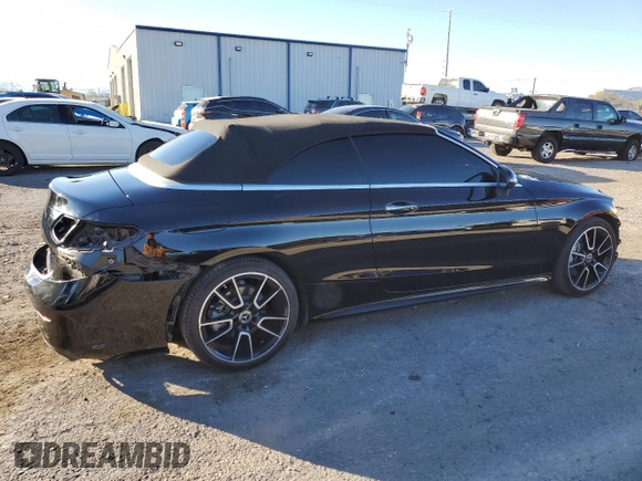 2021 Mercedes-Benz C 300 with VIN W1KWK8DB5MG090344, listed as a Copart auction lot 88542125 with 32,922 mi miles and Salvage Title. Bid and sale history available at DreamBid. Image 3.