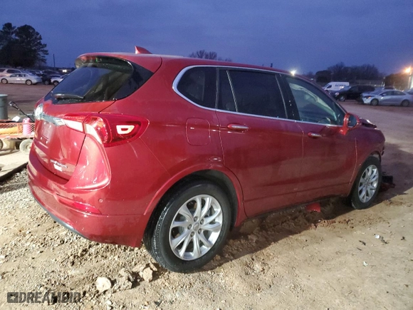 2019 Buick Envision Preferred with VIN LRBFXBSA5KD003722, listed as a Copart auction lot 85928454 with 58,364 mi miles and Salvage Title. Bid and sale history available at carsss.com. Image 3.