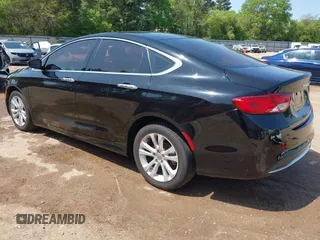 2015 Chrysler 200 Limited with VIN 1C3CCCABXFN661489, listed as a IAAI auction lot 41919598 with 169,131 mi miles. Bid and sale history available at carsss.com. Image 3.