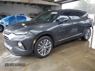 2019 Chevrolet Blazer Premier with VIN 3GNKBFRS3KS683020, listed as a Copart auction lot 44775425 with 94,923 mi miles and Salvage title. Bid and sale history available at DreamBid. Image 1.