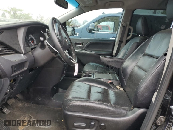 2017 Toyota Sienna SE with VIN 5TDXZ3DC9HS824064, listed as a Copart auction lot 51328695 with Not Provided miles and Salvage Title. Bid and sale history available at DreamBid. Image 7.