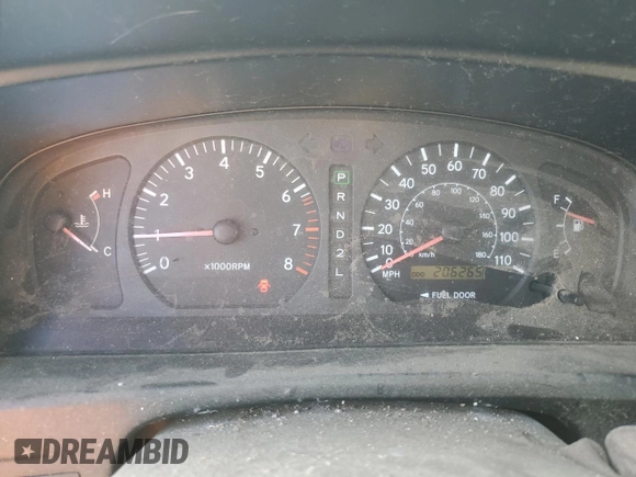 1999 Toyota Sienna LE with VIN 4T3ZF13C4XU142973, listed as a Copart auction lot 49983595 with 206,265 mi miles and Salvage Title. Bid and sale history available at carsss.com. Image 9.
