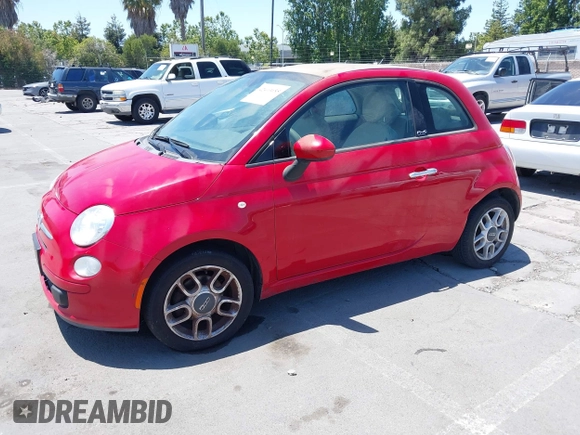 2012 FIAT 500 Pop with VIN 3C3CFFDR5CT352669, listed as a IAAI auction lot 42403655 with 238,711 mi miles and . Bid and sale history available at DreamBid. Image 2.
