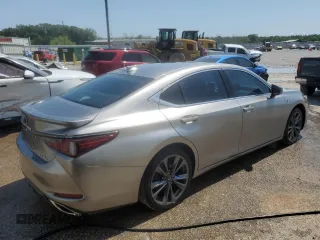 2019 Lexus ES 350 with VIN 58ABZ1B11KU051114, listed as a Copart auction lot 51112865 with 75,597 mi miles and Clean Title. Bid and sale history available at DreamBid. Image 3.