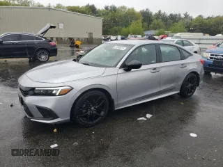 2022 Honda Civic Sport z VIN 2HGFE2F57NH597601, wystawiony jako Copart lot #55588515 z przebiegiem 12 576 mil mil oraz Szkoda całkowita • Salvage title. Historia ofert i sprzedaży dostępna na DreamBid. Obrazek 1.