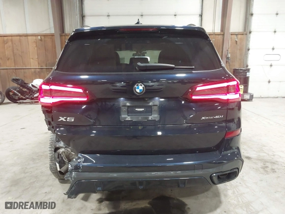 2022 BMW X5 xDrive40i with VIN 5UXCR6C00N9M47589, listed as a IAAI auction lot 41790432 with 36,059 mi miles. Bid and sale history available at carsss.com. Image 16.