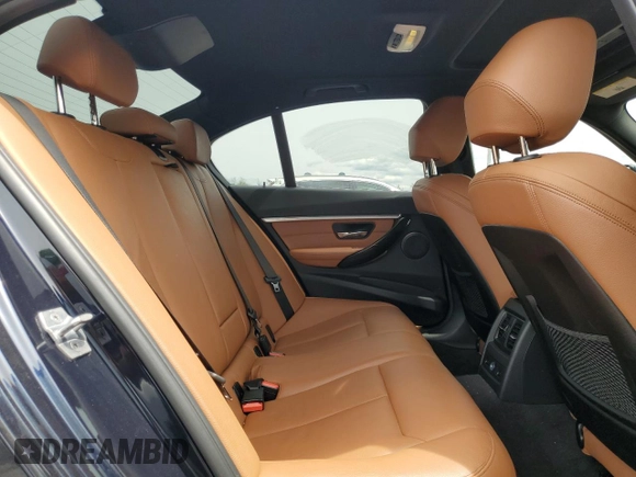 2017 BMW 3 Series 330i xDrive with VIN WBA8D9G31HNU65104, listed as a Copart auction lot 58523515 with 54,856 mi miles and Salvage title. Bid and sale history available at DreamBid. Image 10.