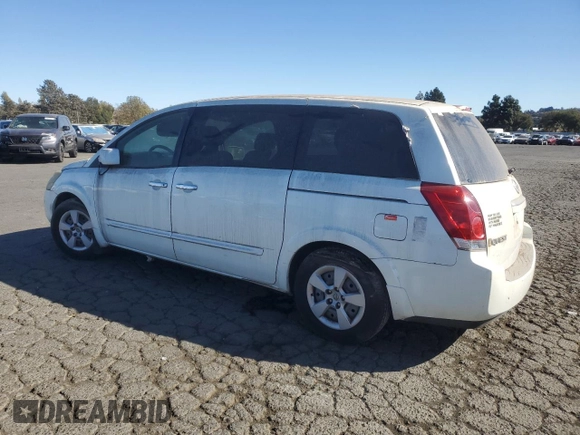 2008 Nissan Quest with VIN 5N1BV28U18N112362, listed as a Copart auction lot 78540184 with 220,913 mi miles and Clean Title. Bid and sale history available at carsss.com. Image 2.