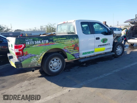 2018 Ford F-150 XL z VIN 1FTEX1CB5JKD81449, wystawiony jako IAAI lot #41362827 z przebiegiem Nie podano mil oraz . Historia ofert i sprzedaży dostępna na DreamBid. Obrazek 4.