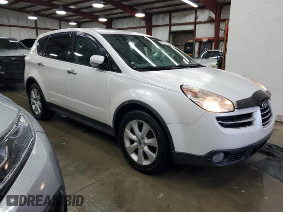2006 Subaru Tribeca 5-Pass z VIN 4S4WX82C364417394, wystawiony jako Copart lot #84560214 z przebiegiem 132 212 mil mil oraz Czysty tytuł • Clean title. Historia ofert i sprzedaży dostępna na DreamBid. Obrazek 4.