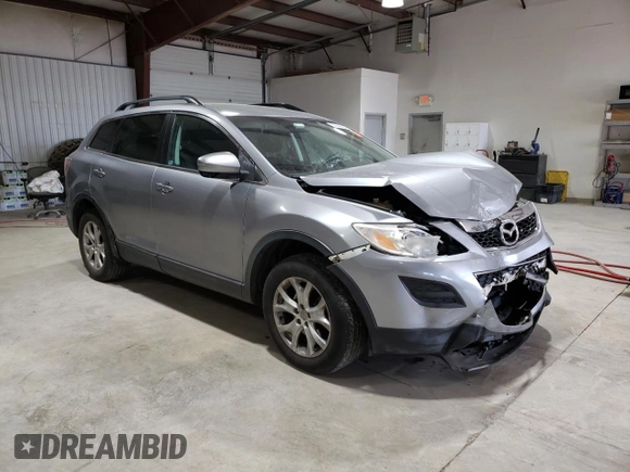 2011 Mazda CX-9 Sport with VIN JM3TB3BV8B0323675, listed as a Copart auction lot 80648434 with 108,700 mi miles and Salvage Title. Bid and sale history available at DreamBid. Image 4.
