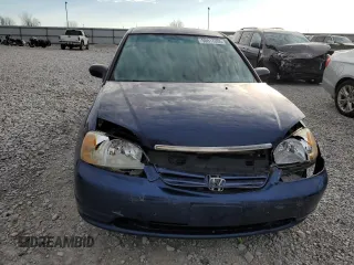 2003 Honda Civic LX with VIN 1HGES16553L023044, listed as a Copart auction lot 50817205 with 231,232 mi miles and Salvage Title. Bid and sale history available at DreamBid. Image 5.
