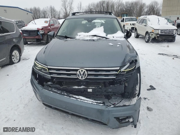 2019 Volkswagen Tiguan SEL Premium with VIN 3VV4B7AX4KM008958, listed as a Copart auction lot 45607605 with 109,465 mi miles and Clean Title. Bid and sale history available at carsss.com. Image 5.