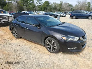 2016 Nissan Maxima SV with VIN 1N4AA6AP0GC423305, listed as a Copart auction lot 45848895 with 216,549 mi miles and Salvage Title. Bid and sale history available at DreamBid. Image 4.
