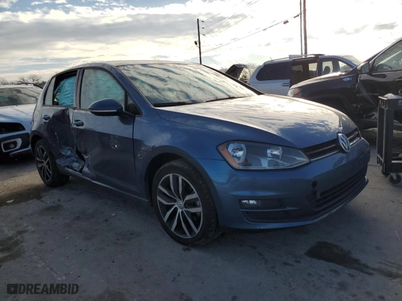 2015 Volkswagen Golf TSI S with VIN 3VW217AU6FM099720, listed as a Copart auction lot 43826593 with 51,295 mi miles. Bid and sale history available at carsss.com. Image 4.