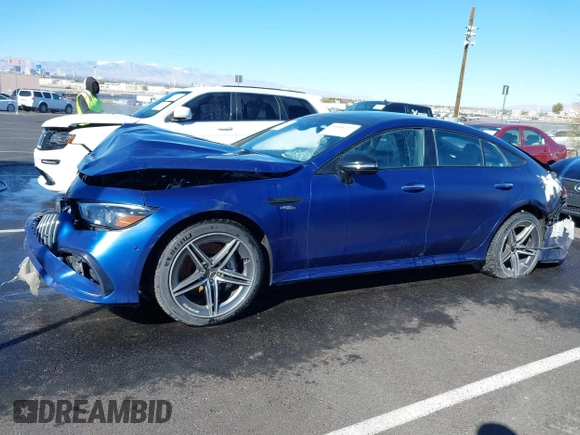 2021 Mercedes-Benz AMG GT 43 with VIN W1K7X5KBXMA038329, listed as a IAAI auction lot 39996727 with Not provided miles and . Bid and sale history available at DreamBid. Image 14.
