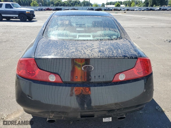 2004 Infiniti G35 Coupe w/Leather with VIN JNKCV54E14M800207, listed as a Copart auction lot 60889124 with 115,780 mi miles and Salvage Title. Bid and sale history available at carsss.com. Image 6.