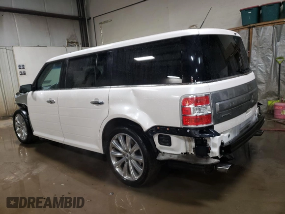 2018 Ford Flex Limited EcoBoost with VIN 2FMHK6DT9JBA16522, listed as a Copart auction lot 86332324 with 36,977 mi miles and Salvage Title. Bid and sale history available at carsss.com. Image 2.