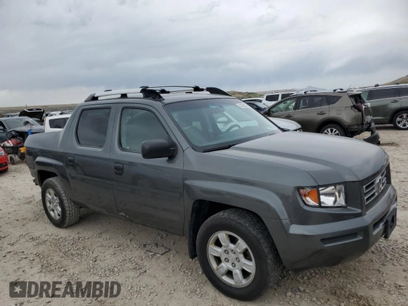 2008 Honda Ridgeline RT with VIN 2HJYK16208H525347, listed as a Copart auction lot 53288325 with 191,325 mi miles and Salvage title. Bid and sale history available at DreamBid. Image 4.