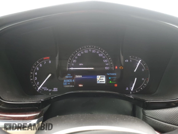 2017 Cadillac XT5 Luxury FWD with VIN 1GYKNBRS3HZ210457, listed as a Copart auction lot 58439225 with 139,938 mi miles and Salvage title. Bid and sale history available at DreamBid. Image 9.
