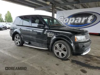 2011 Land Rover Range Rover Sport SC with VIN SALSP2E48BA702441, listed as a Copart auction lot 54228585 with 158,124 mi miles and Salvage Title. Bid and sale history available at carsss.com. Image 4.