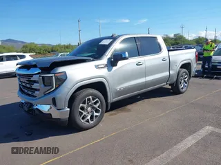 2024 GMC Sierra 1500 with VIN 1GTPHBE89RZ316894, listed as a IAAI auction lot 41494310 with 10,558 mi miles and . Bid and sale history available at DreamBid. Image 18.