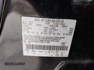 2007 Lincoln MKX with VIN 2LMDU68C17BJ11706, listed as a Copart auction lot 50026015 with 181,169 mi miles and Clean Title. Bid and sale history available at carsss.com. Image 13.