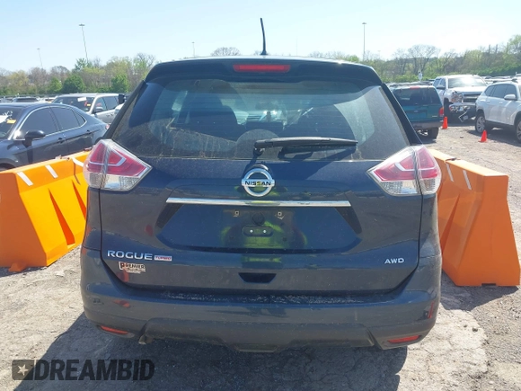 2015 Nissan Rogue SL with VIN 5N1AT2MV9FC896489, listed as a IAAI auction lot 41971675 with Not Provided miles. Bid and sale history available at carsss.com. Image 16.