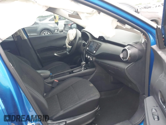 2023 Nissan Kicks SV with VIN 3N1CP5CV3PL554999, listed as a IAAI auction lot 42124980 with 19,963 mi miles and . Bid and sale history available at DreamBid. Image 5.