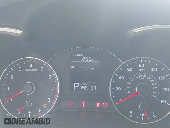 2016 Kia Forte 5-Door LX with VIN KNAFK5A86G5597042, listed as a IAAI auction lot 42032937 with 145,137 mi miles. Bid and sale history available at carsss.com. Image 7.
