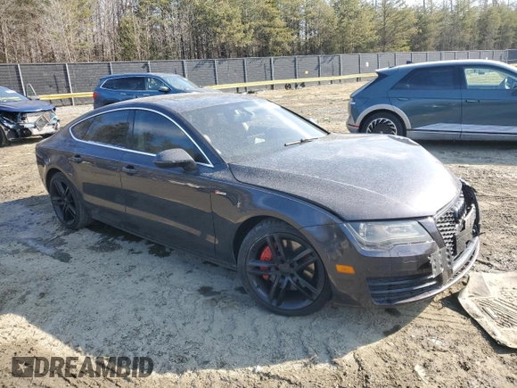 2012 Audi A7 Prestige с VIN WAUSGAFC1CN001979, выставлен на аукционе Copart как лот 41823795 с пробегом Не указан миль и Списание • Salvage title. История ставок и продаж доступна на DreamBid. Изображение 4.
