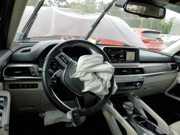 2020 Kia Telluride EX with VIN 5XYP34HC2LG065510, listed as a Copart auction lot 57177175 with 134,675 mi miles and Salvage title. Bid and sale history available at DreamBid. Image 8.