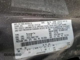 2014 Ford C-Max SE z VIN 1FADP5AU4EL515915, wystawiony jako Copart lot #59025435 z przebiegiem 228 754 mil mil oraz Nie do naprawy • Non repairable. Historia ofert i sprzedaży dostępna na DreamBid. Obrazek 12.
