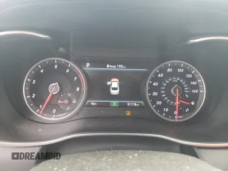 2021 Genesis G70 2.0T with VIN KMTG34LA0MU079767, listed as a Copart auction lot 59688405 with 51,115 mi miles and Salvage title. Bid and sale history available at DreamBid. Image 9.