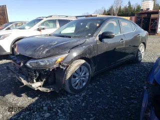 2024 Nissan Sentra S z VIN 3N1AB8BV7RY335882, wystawiony jako Copart lot #53821065 z przebiegiem 11 801 mil mil oraz Szkoda całkowita • Salvage title. Historia ofert i sprzedaży dostępna na DreamBid. Obrazek 1.