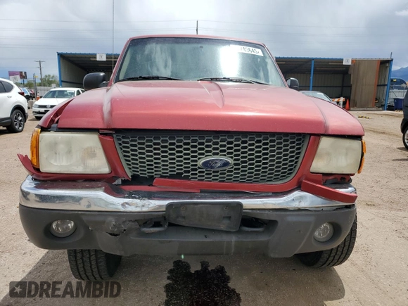 2001 Ford Ranger XL Fleet with VIN 1FTZR15E21PB15604, listed as a Copart auction lot 57746645 with 208,098 mi miles and Salvage title. Bid and sale history available at DreamBid. Image 5.