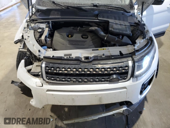 2017 Land Rover Range Rover Evoque SE with VIN SALVP2BG8HH239745, listed as a Copart auction lot 49799505 with 0 mi miles and Salvage Title. Bid and sale history available at carsss.com. Image 12.