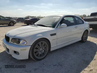 2002 BMW 3 Series M3 with VIN WBSBL93442JR14535, listed as a Copart auction lot 77713524 with 105,154 mi miles and Salvage Title. Bid and sale history available at DreamBid. Image 1.