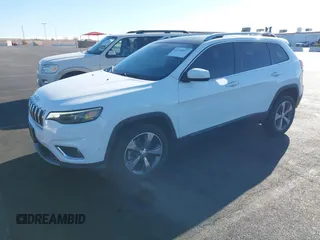 2020 Jeep Cherokee Limited with VIN 1C4PJLDBXLD536346, listed as a IAAI auction lot 41164017 with 35,057 mi miles. Bid and sale history available at carsss.com. Image 18.