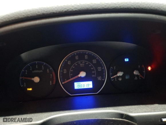 2009 Hyundai Santa Fe GLS with VIN 5NMSG13D59H240652, listed as a Copart auction lot 49662915 with 190,319 mi miles and Non Repairable. Bid and sale history available at carsss.com. Image 9.