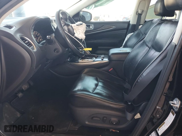 2015 Infiniti QX60 with VIN 5N1AL0MN5FC558446, listed as a Copart auction lot 49477955 with 124,587 mi miles and Salvage Title. Bid and sale history available at DreamBid. Image 7.