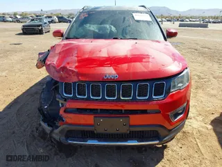 2018 Jeep Compass Limited with VIN 3C4NJDCB1JT399478, listed as a IAAI auction lot 41623853 with 34,981 mi miles. Bid and sale history available at carsss.com. Image 12.