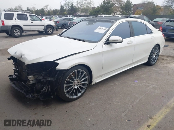 2014 Mercedes-Benz S-Class S 550 with VIN WDDUG8CB0EA054320, listed as a IAAI auction lot 41878661 with 98,825 mi miles. Bid and sale history available at carsss.com. Image 18.