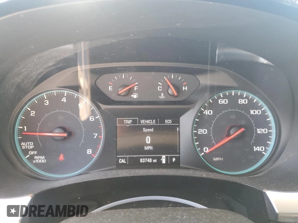 2019 Chevrolet Traverse LS with VIN 1GNERFKW1KJ127439, listed as a Copart auction lot 70806804 with 63,748 mi miles and Salvage Title. Bid and sale history available at carsss.com. Image 9.