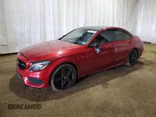 2016 Mercedes-Benz C 450 AMG z VIN 55SWF6EB1GU065276, wystawiony jako Copart lot #51871165 z przebiegiem 85 879 mil mil oraz Szkoda całkowita • Salvage title. Historia ofert i sprzedaży dostępna na DreamBid. Obrazek 1.