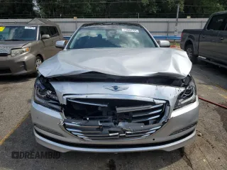 2017 Genesis G80 3.8L with VIN KMHGN4JE5HU182151, listed as a Copart auction lot 71682794 with 57,024 mi miles and Salvage Title. Bid and sale history available at carsss.com. Image 5.