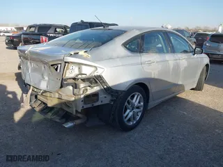 2015 Ford Fusion SE with VIN 3FA6P0H7XFR186085, listed as a IAAI auction lot 41782246 with 168,116 mi miles. Bid and sale history available at carsss.com. Image 4.
