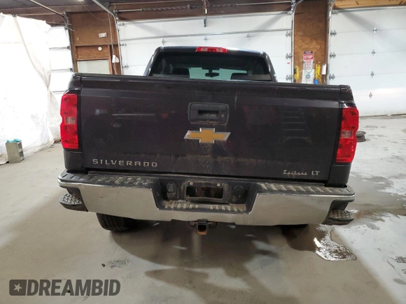 2015 Chevrolet Silverado 1500 LT with VIN 1GCVKREC5FZ213053, listed as a Copart auction lot 48500845 with 104,164 mi miles and Salvage Title. Bid and sale history available at DreamBid. Image 6.